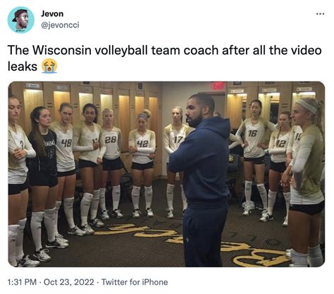 wisconsin leaked volleyball team photos